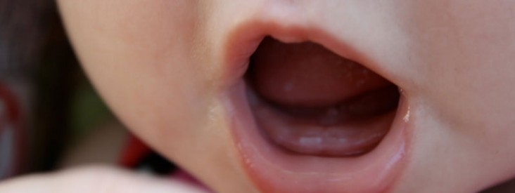 la boca del bebe