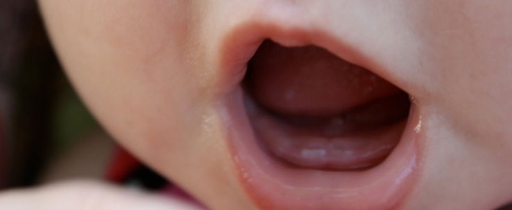 la boca del bebe